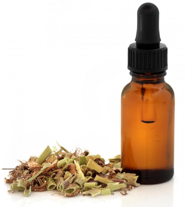 Valerian root is a common ingredient in herbal teas.