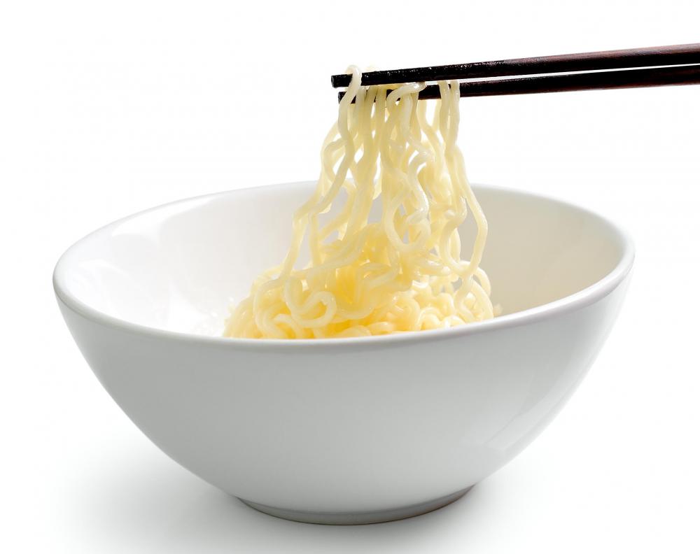 Canton noodles are a popular feature in Asia cuisine.