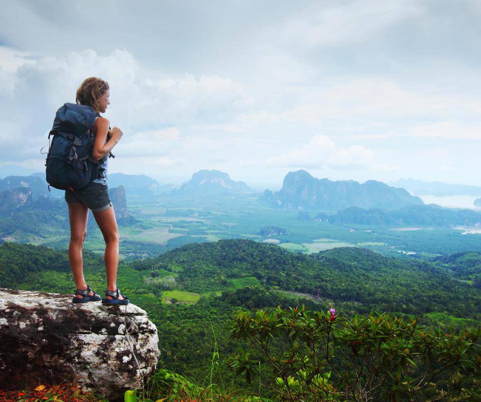 Gorp is popular with hikers because it can be easily packed into remote areas.