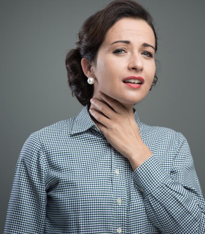 Salmon skin may become lodged in the throat, causing great discomfort.