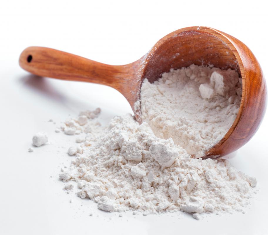 Flour is typically a key breading ingredient for chicken wings.