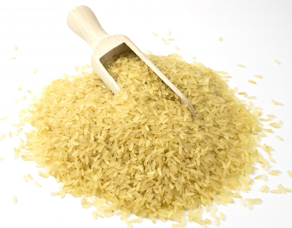 define converted rice