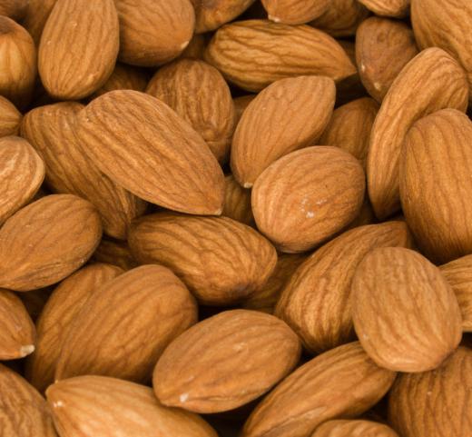 Almonds, which are sometimes used to make rusks.