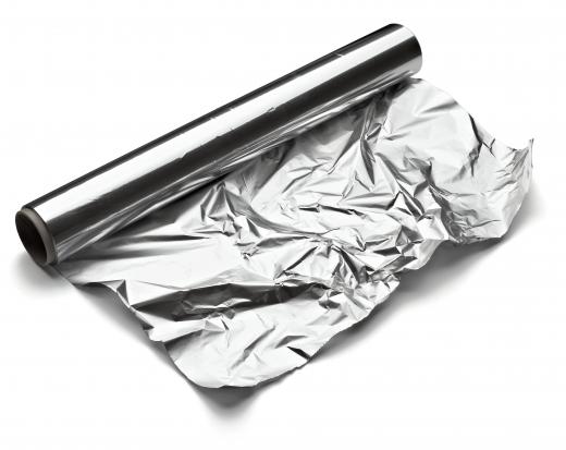 Baking foil.