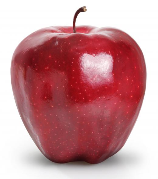 A Red Delicious apple.