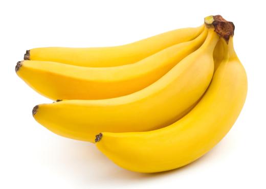 Bananas are sometimes used to top vegetarian pizza.