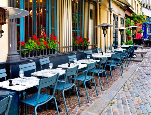 Bistros originated in France.