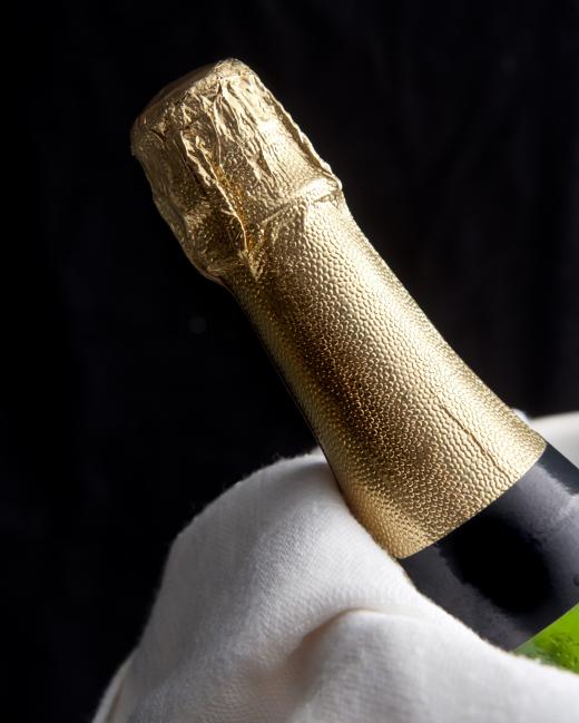 Some bottles of champagne can cost hundreds of dollars.