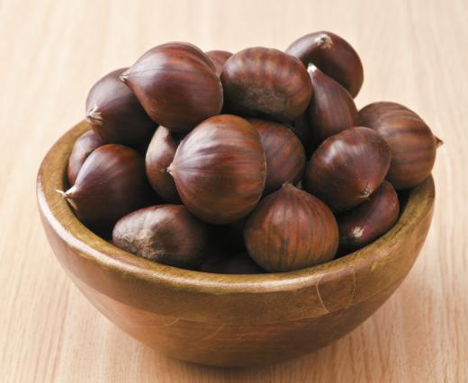 Chestnut spread is made from the meat of chestnuts.