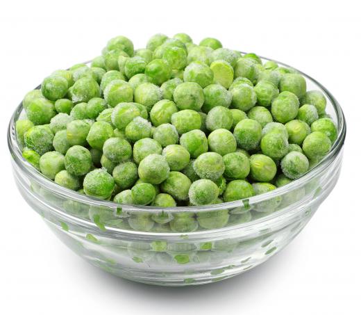 Leftover peas can be added to the dish arroz a la Valencia.