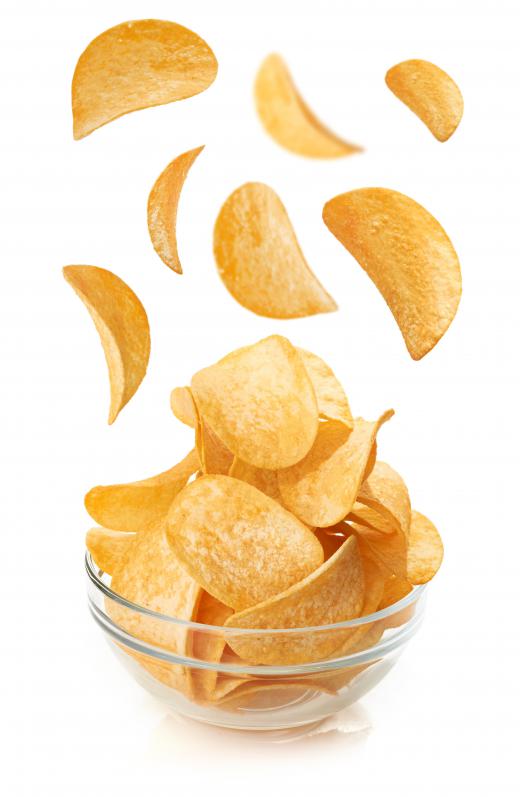 Potato crisps have a distinctive "saddle" shape.