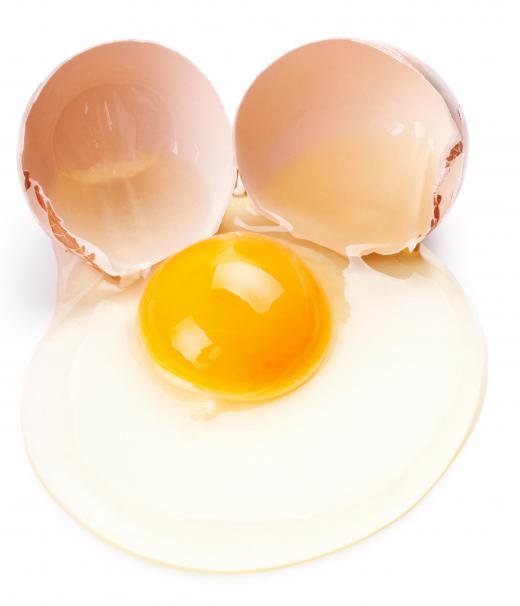 Food coloring may be added to an egg to make green eggs.