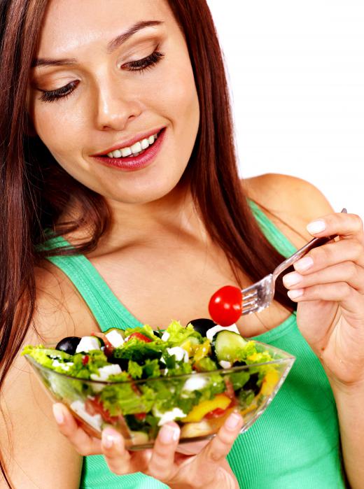 It's common to find radish sprouts as part of a salad.