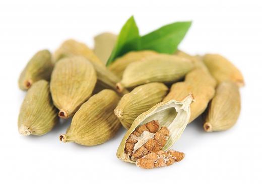 In India, bread rolls are sometimes sweetened with cardamom.