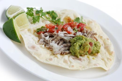 You can often order carnitas tacos at a Mexican restaurant.