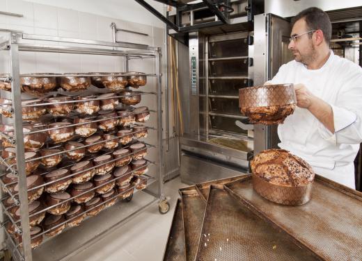 Bakeries are usually the best source for fresh marble rye bread.