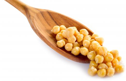 Garbanzo beans can provide protein.