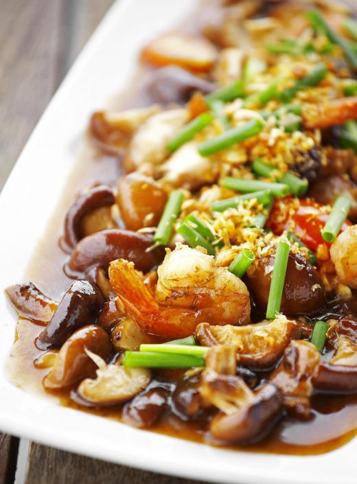 In many cuisines, dried seafood is used in addition to fresh for a specific taste profile.