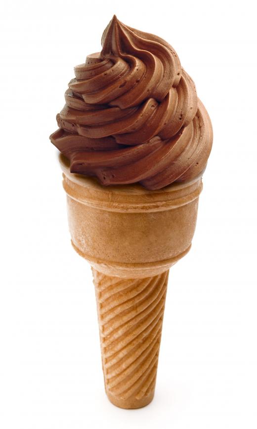 Soft serve ice cream.