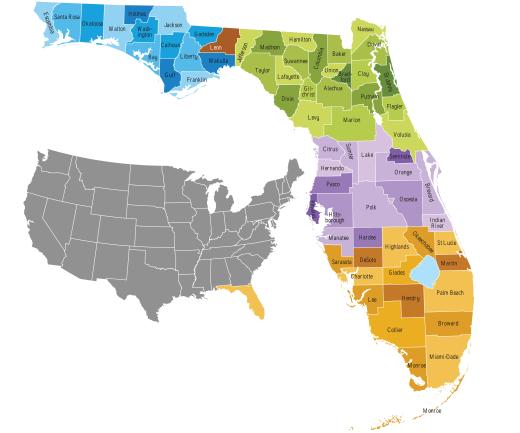 In the US, the Minneola tangelo tends to prosper best in mild climates like Florida.