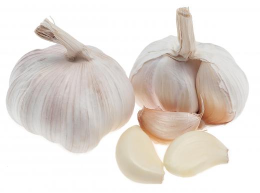 Garlic may be used to flavor curacha.