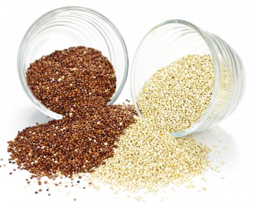 Quinoa can be used to make gluten-free rotelle pasta.