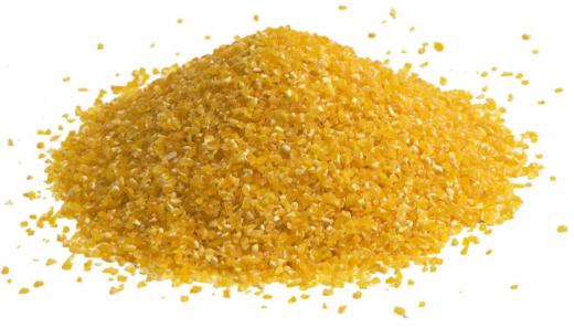 Cornmeal, one of the main ingredients in scrapple.