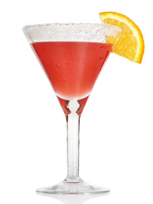 Cointreau is usually used to make Cosmopolitans.