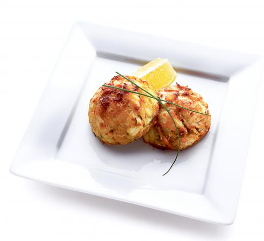 Panko can be used to give crab cakes a light crispy coating.