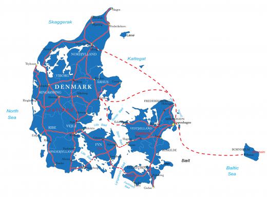 Denmark is a major producer of shortbread cookies.