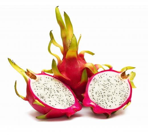 Dragonfruit can be used as a crepe filling.