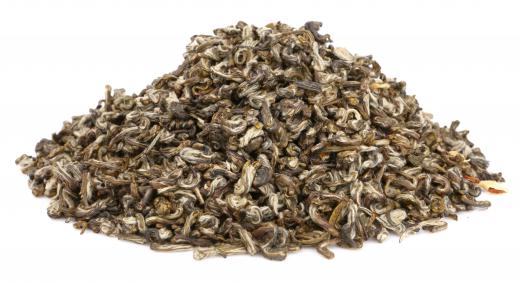 Jasmine tea is flavored with jasmine flowers for a distinctive taste and scent.