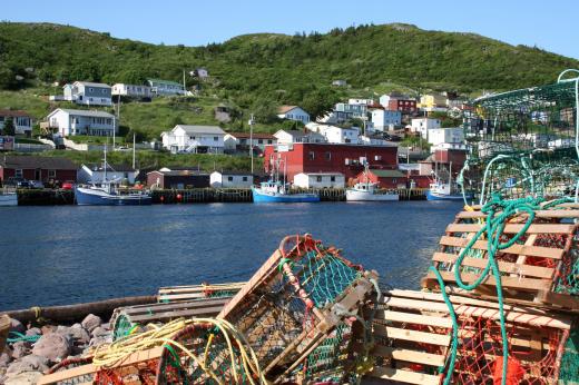 Lobster traps are commonly used in lobster fishing.