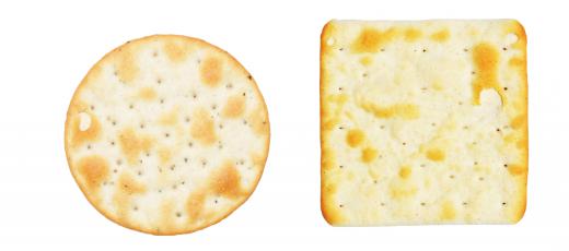 Crackers, which are often served with Gouda.