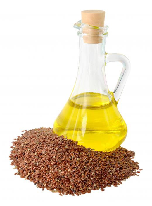 Flax seed oil is high in omega 3 and omega 6 fatty acids.