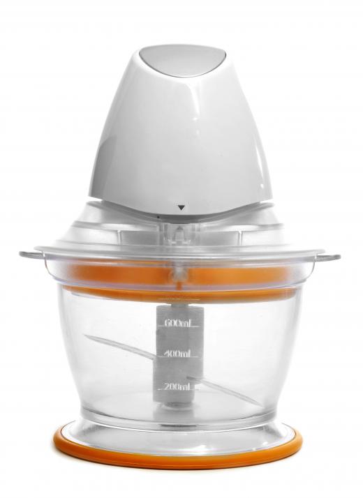 A food processor, which can be used to make baby food.