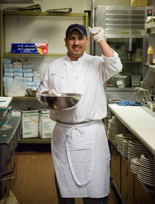 A line cook a mid-level chef who oversees a specific area of the kitchen.