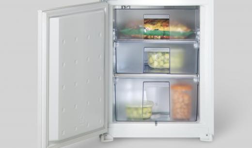 Making sure to keep the temperature in a freezer as cold as possible can help prevent freezer burn.