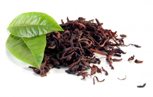 Tea leaves contain tannin.