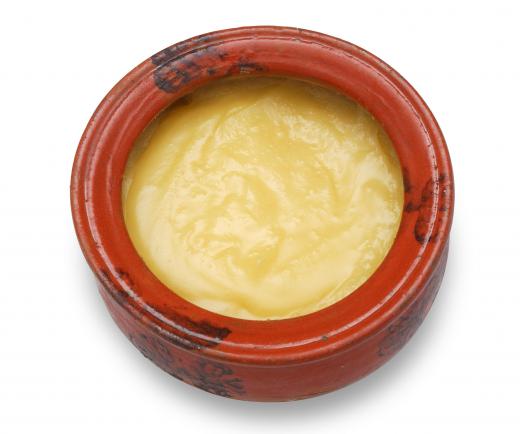 Ghee, one of the ingredients in kheer.