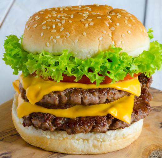 A beefsteak tomato may go well on a cheeseburger.