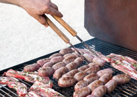 Bratwursts typically cook fast, so grilling them low and slow can help them from drying out.