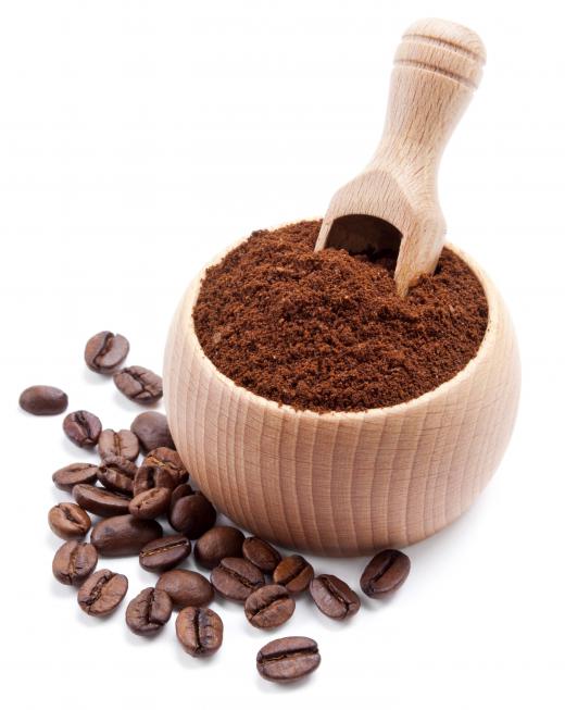 Instant coffee is ground coffee that has been freeze dried and then mimics real coffee when it's rehydrated with hot water.