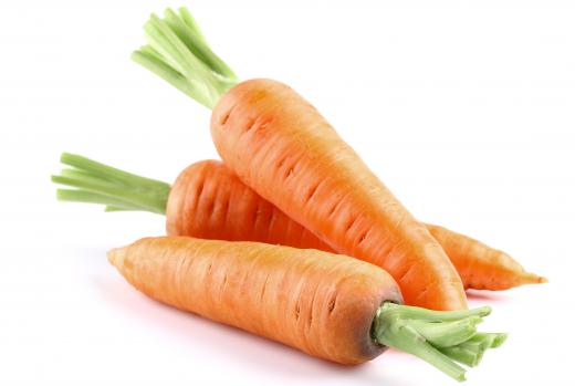 Maroon carrots contain more beta carotene than regular orange carrots.