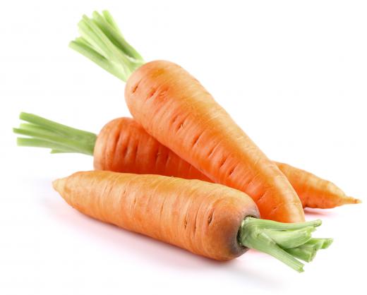 Vegetable chips can be made with carrots.