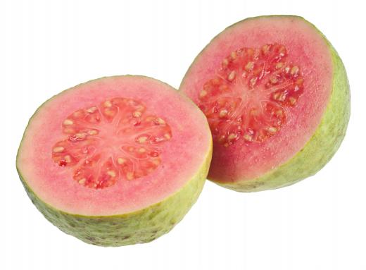 Guavas are well-known tropical fruits.