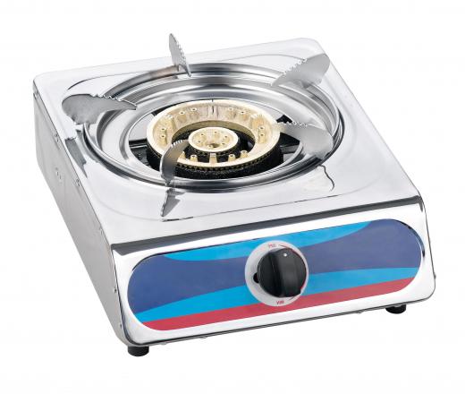 Hot plates are single burner stoves ideal for cooking small meals, like soup.