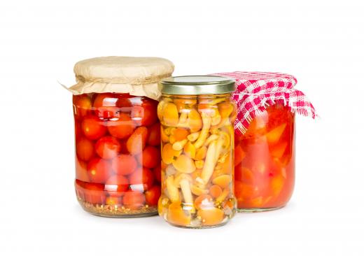 Jars and lids should be thoroughly cleaned before using them for canning.