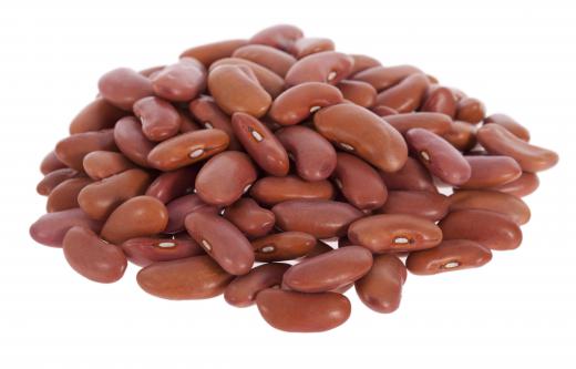 Kidney beans, which are used to make many Creole dishes.