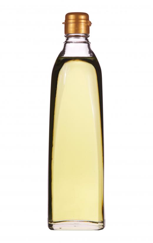 A bottle of food-grade grapeseed oil.